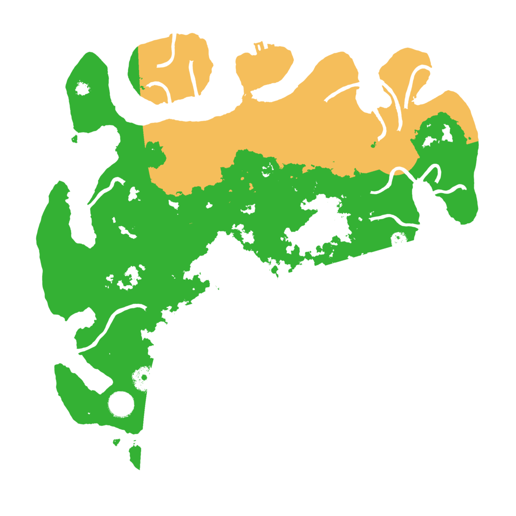 Biome Rust Map: Procedural Map, Size: 3500, Seed: 903709647