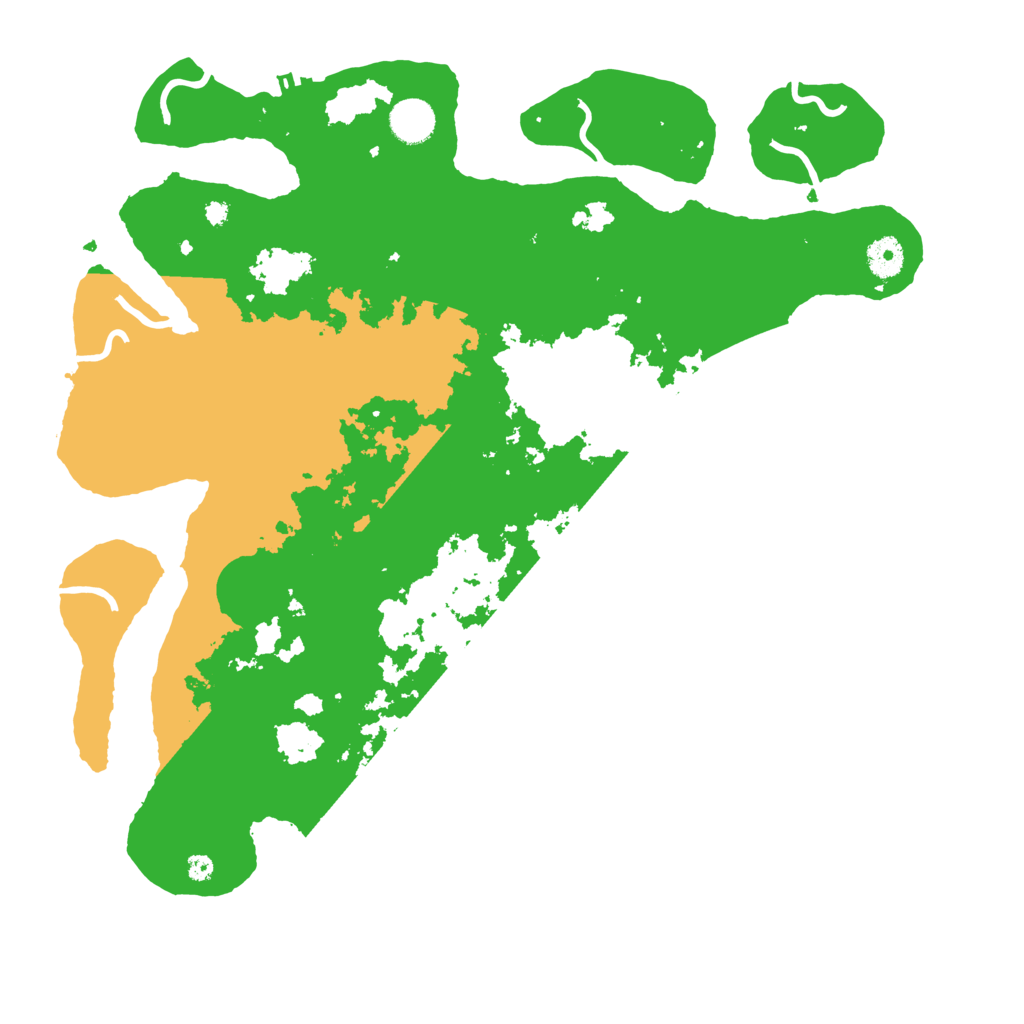 Biome Rust Map: Procedural Map, Size: 4000, Seed: 1043421847