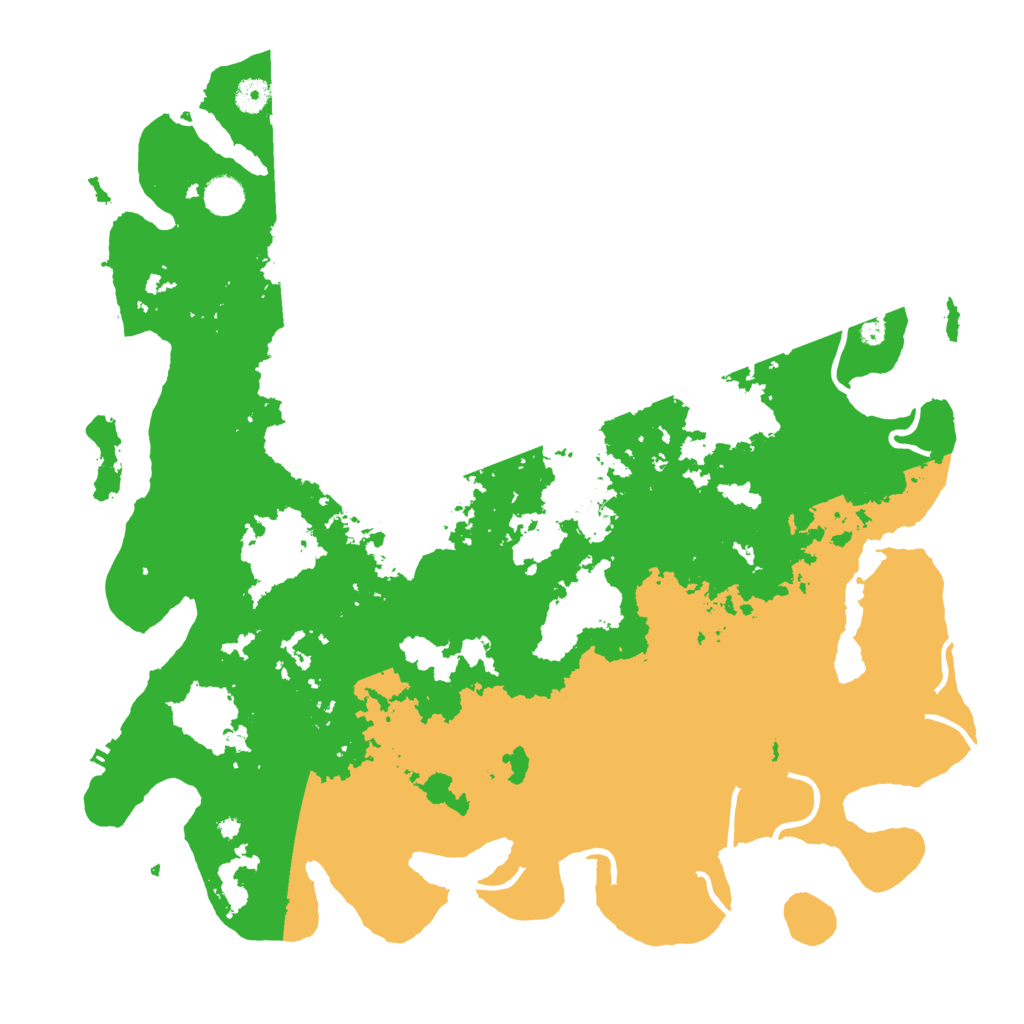 Biome Rust Map: Procedural Map, Size: 4500, Seed: 800813