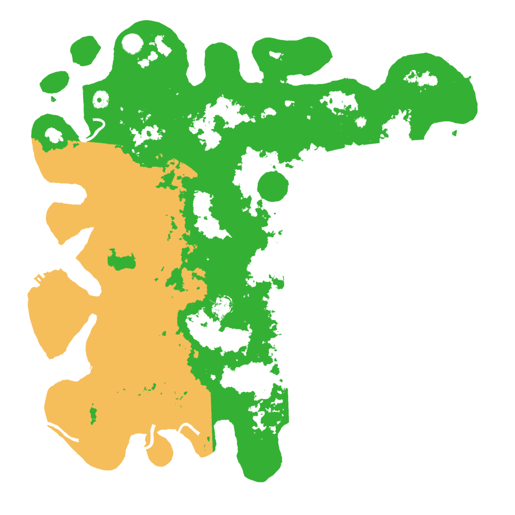 Biome Rust Map: Procedural Map, Size: 4500, Seed: 22427