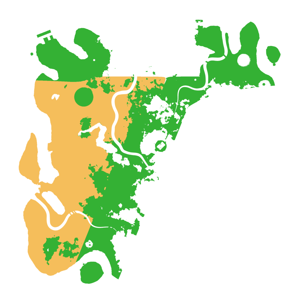 Biome Rust Map: Procedural Map, Size: 4250, Seed: 684044893
