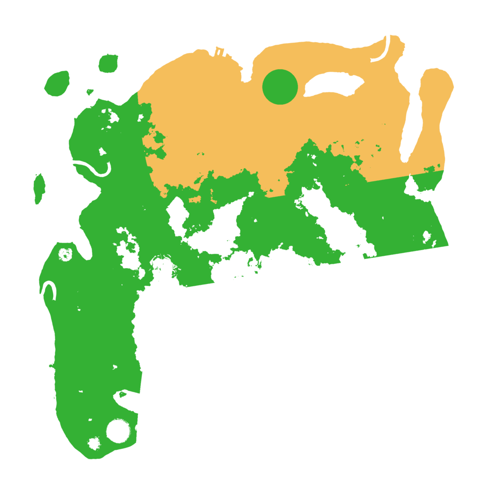 Biome Rust Map: Procedural Map, Size: 3750, Seed: 94897466