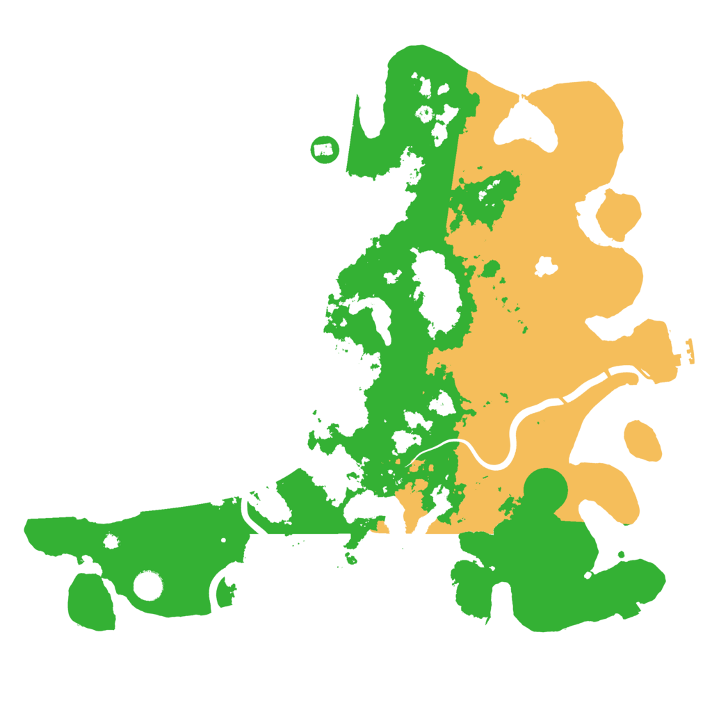 Biome Rust Map: Procedural Map, Size: 4250, Seed: 1604756611