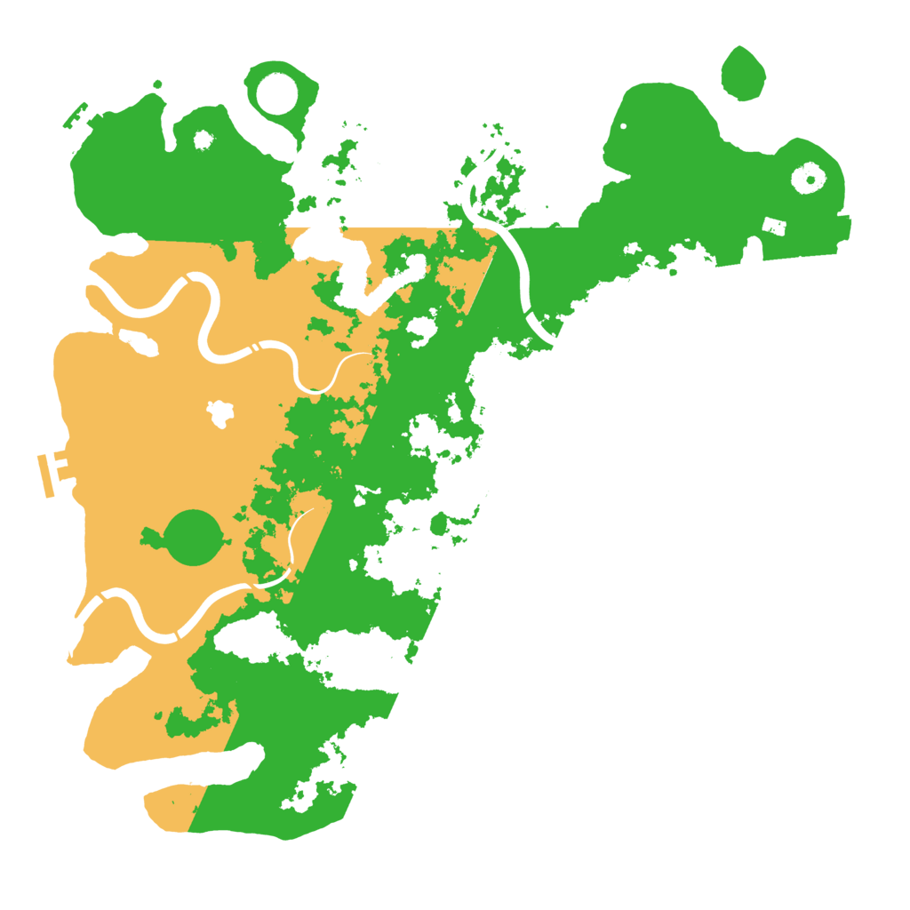 Biome Rust Map: Procedural Map, Size: 4250, Seed: 135856