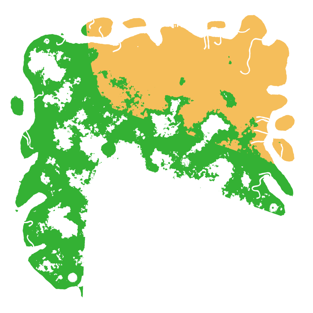 Biome Rust Map: Procedural Map, Size: 6000, Seed: 953286