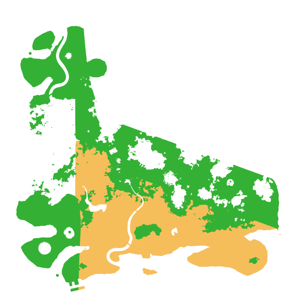 Biome Rust Map: Procedural Map, Size: 4250, Seed: 29306