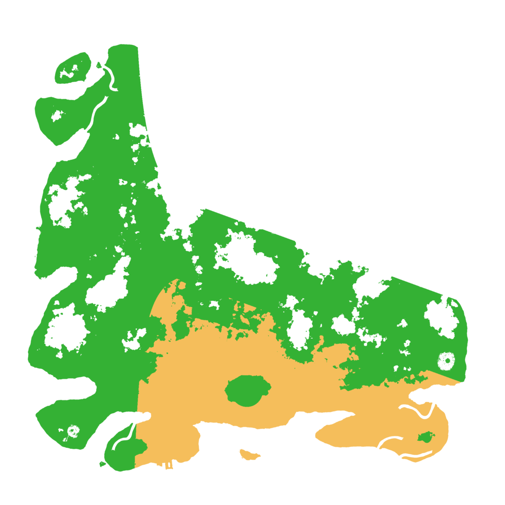 Biome Rust Map: Procedural Map, Size: 4250, Seed: 29306