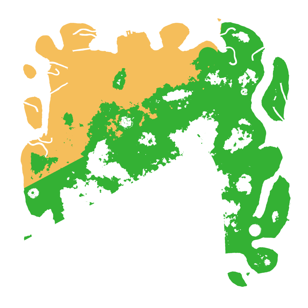 Biome Rust Map: Procedural Map, Size: 4500, Seed: 7293282