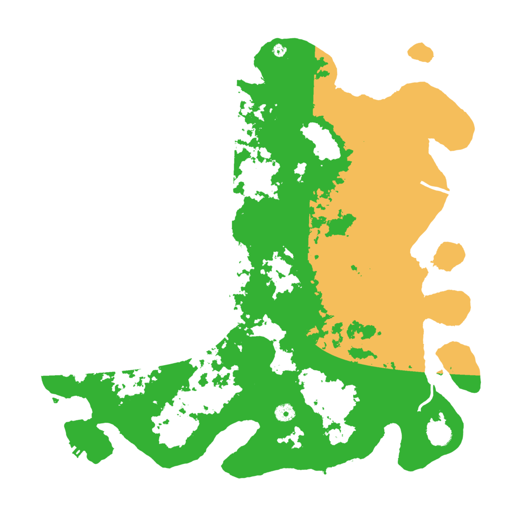 Biome Rust Map: Procedural Map, Size: 4100, Seed: 64256