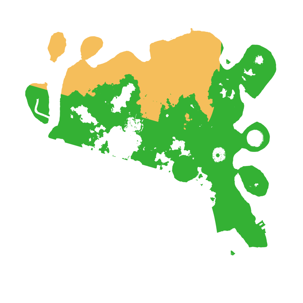 Biome Rust Map: Procedural Map, Size: 3250, Seed: 78474930