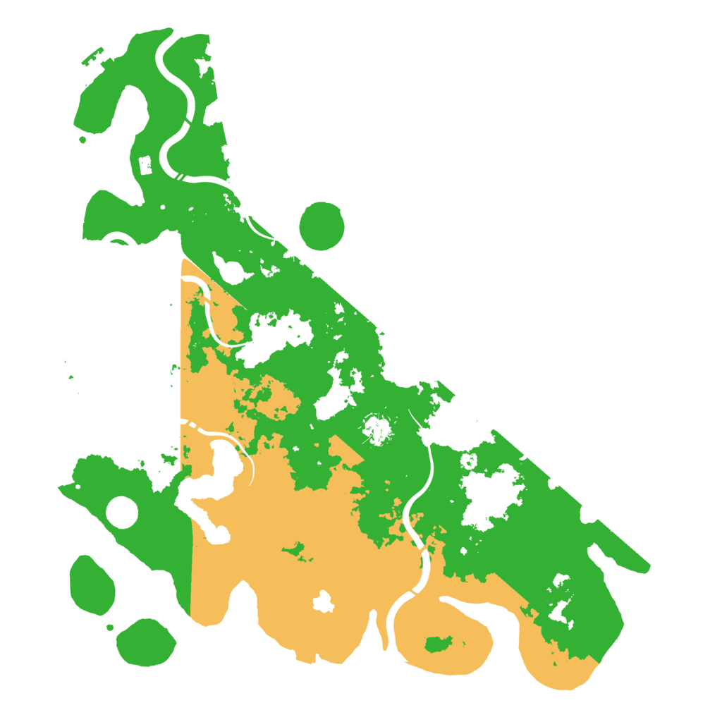Biome Rust Map: Procedural Map, Size: 4250, Seed: 646833588