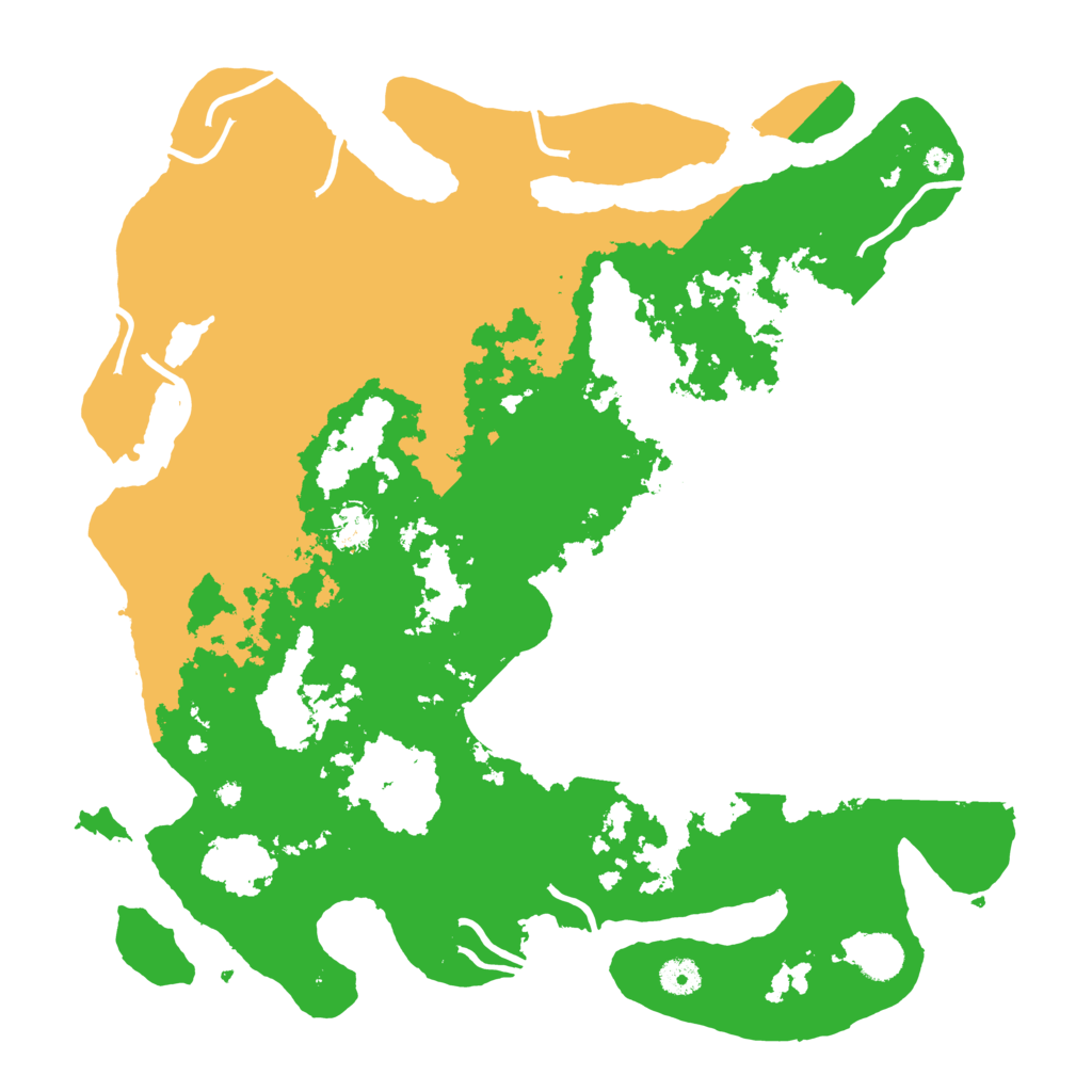 Biome Rust Map: Procedural Map, Size: 4200, Seed: 76789133