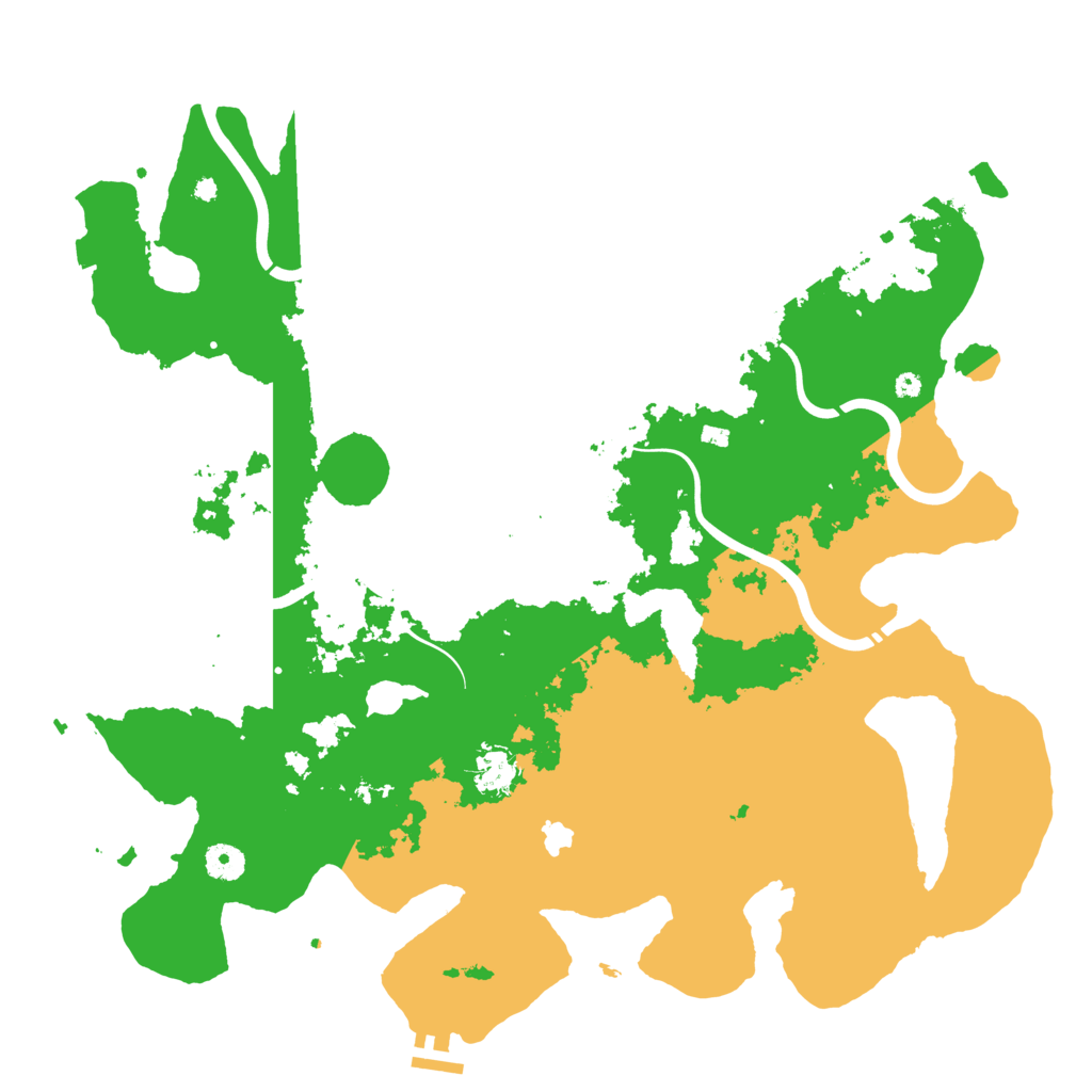 Biome Rust Map: Procedural Map, Size: 4250, Seed: 1818211633