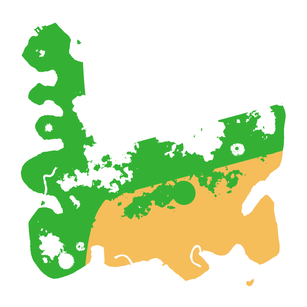 Biome Rust Map: Procedural Map, Size: 3500, Seed: 2067472213