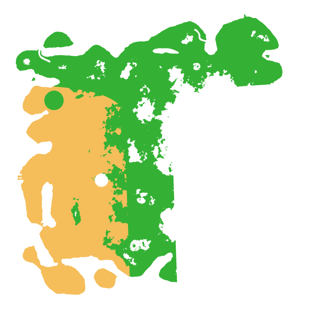 Biome Rust Map: Procedural Map, Size: 4300, Seed: 503626589