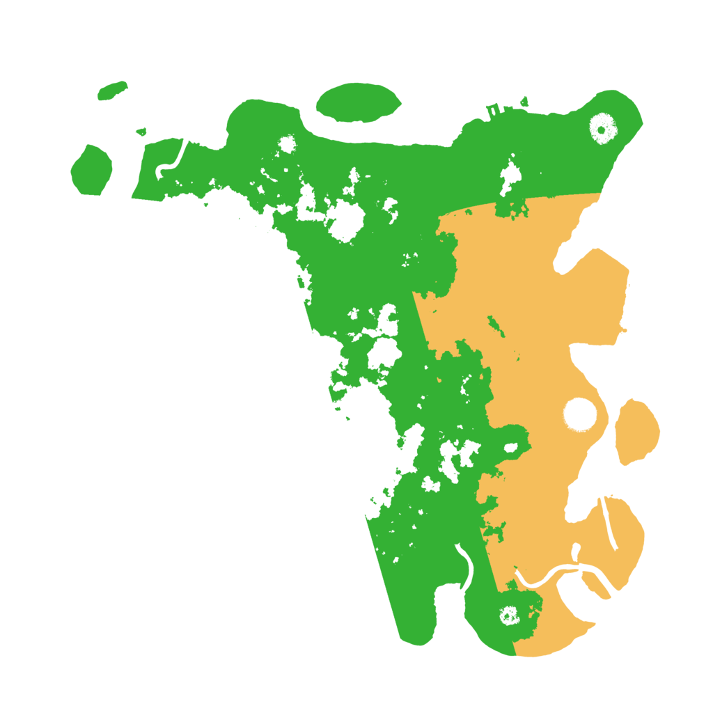 Biome Rust Map: Procedural Map, Size: 3750, Seed: 10901912