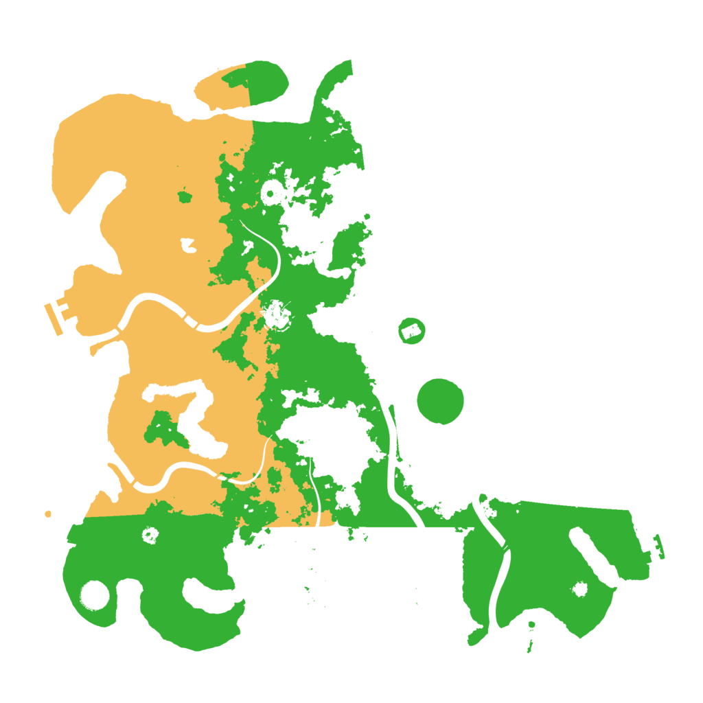 Biome Rust Map: Procedural Map, Size: 4250, Seed: 831942