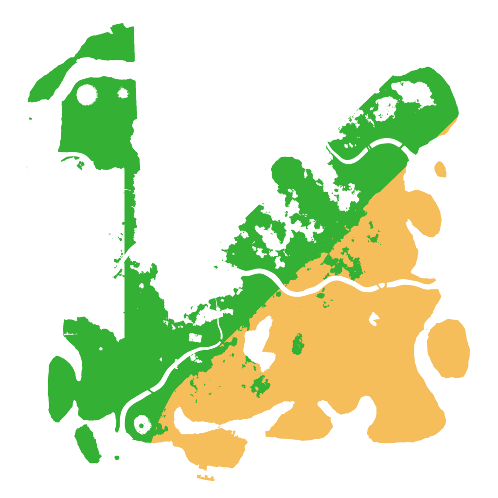 Biome Rust Map: Procedural Map, Size: 4250, Seed: 2101815494