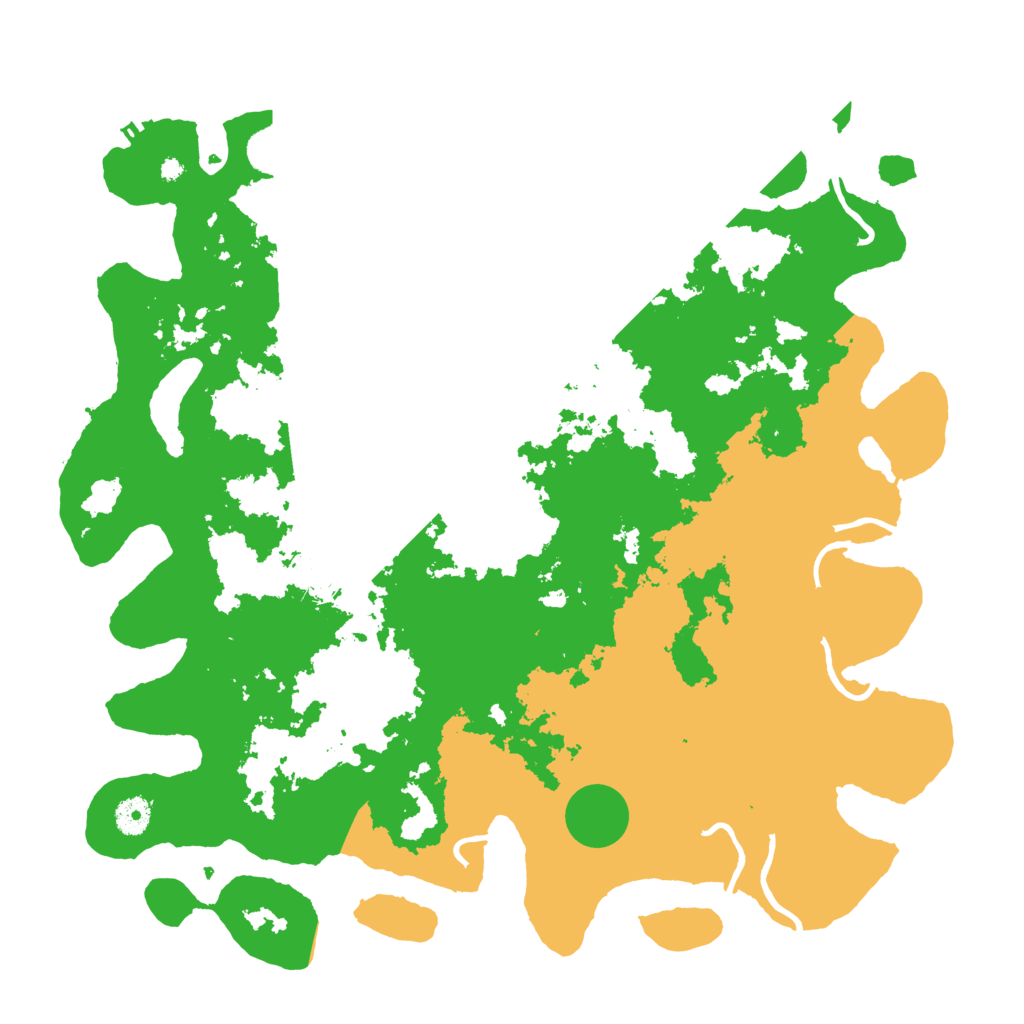 Biome Rust Map: Procedural Map, Size: 4250, Seed: 134722583
