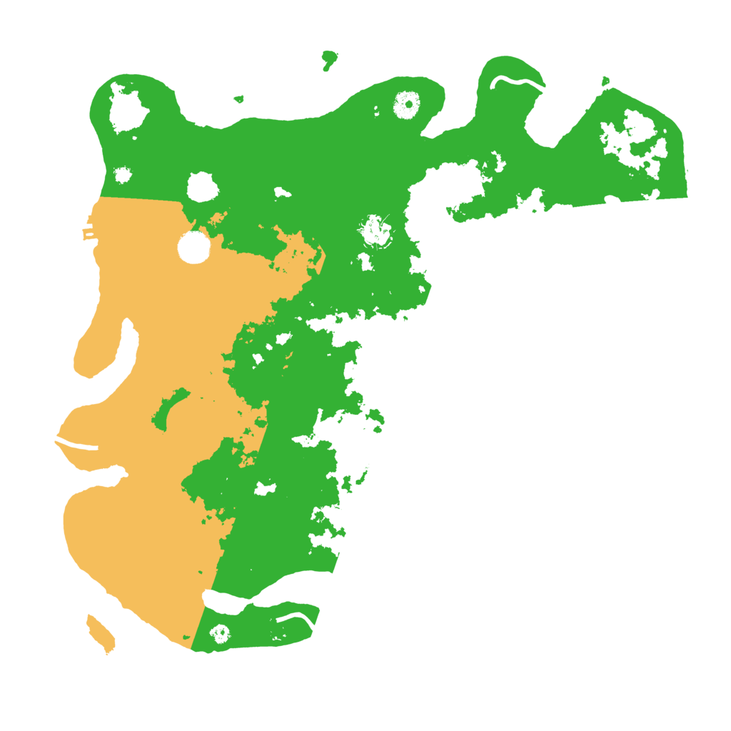 Biome Rust Map: Procedural Map, Size: 4000, Seed: 790240990