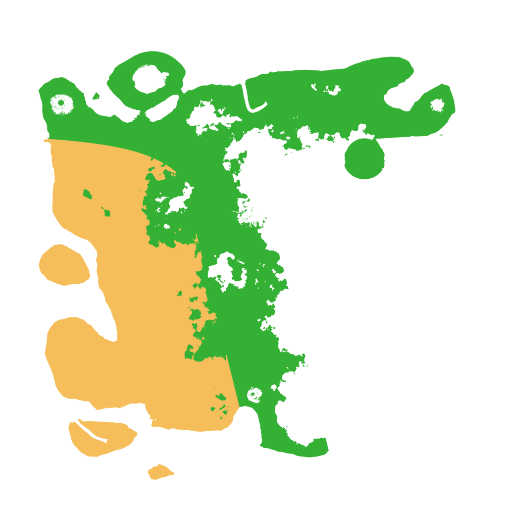 Biome Rust Map: Procedural Map, Size: 3500, Seed: 1466828696