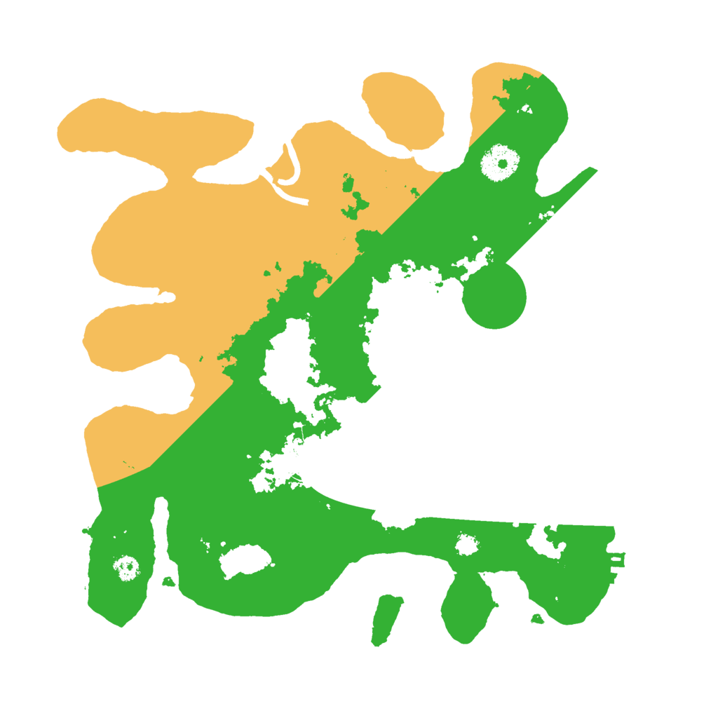 Biome Rust Map: Procedural Map, Size: 3000, Seed: 455763247