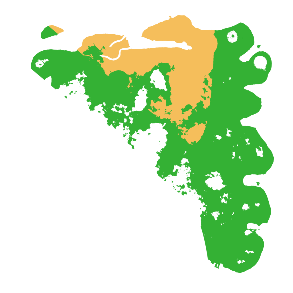 Biome Rust Map: Procedural Map, Size: 4000, Seed: 1486801297