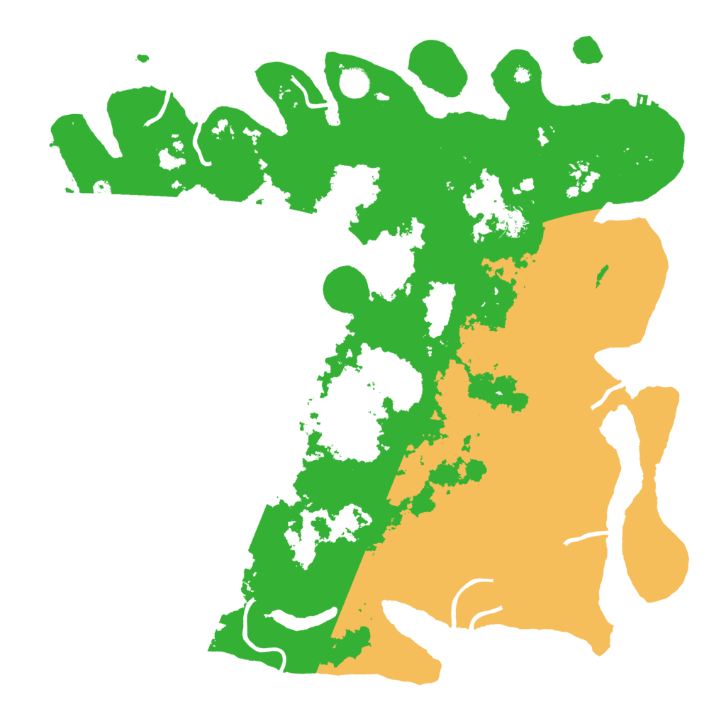 Biome Rust Map: Procedural Map, Size: 4250, Seed: 998029