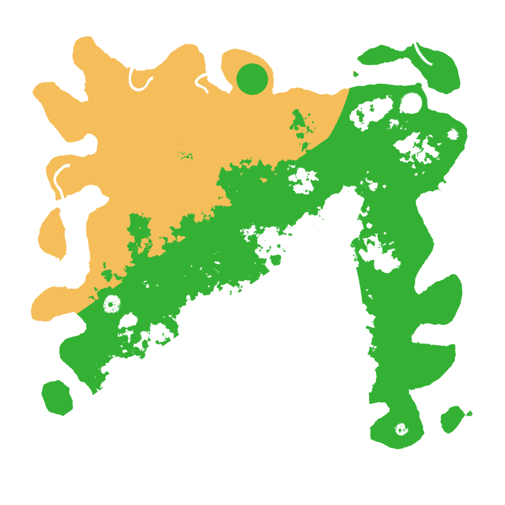 Biome Rust Map: Procedural Map, Size: 4250, Seed: 214549556