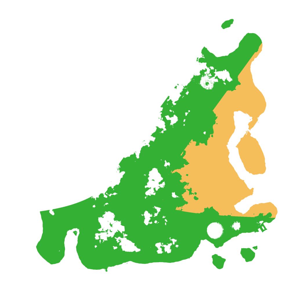 Biome Rust Map: Procedural Map, Size: 3250, Seed: 1692513344