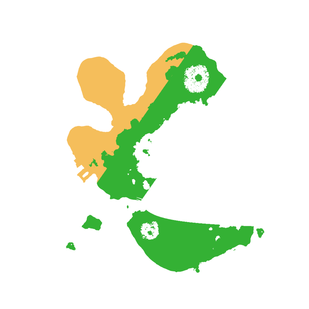 Biome Rust Map: Procedural Map, Size: 1750, Seed: 503837496