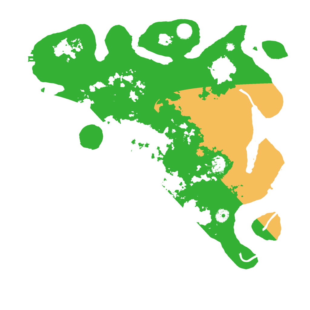 Biome Rust Map: Procedural Map, Size: 3500, Seed: 1242047391