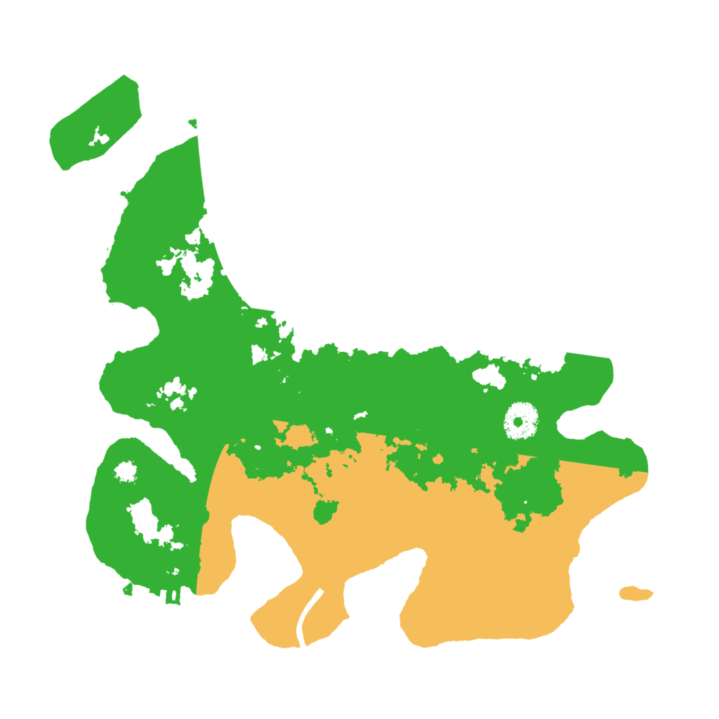 Biome Rust Map: Procedural Map, Size: 3000, Seed: 140317