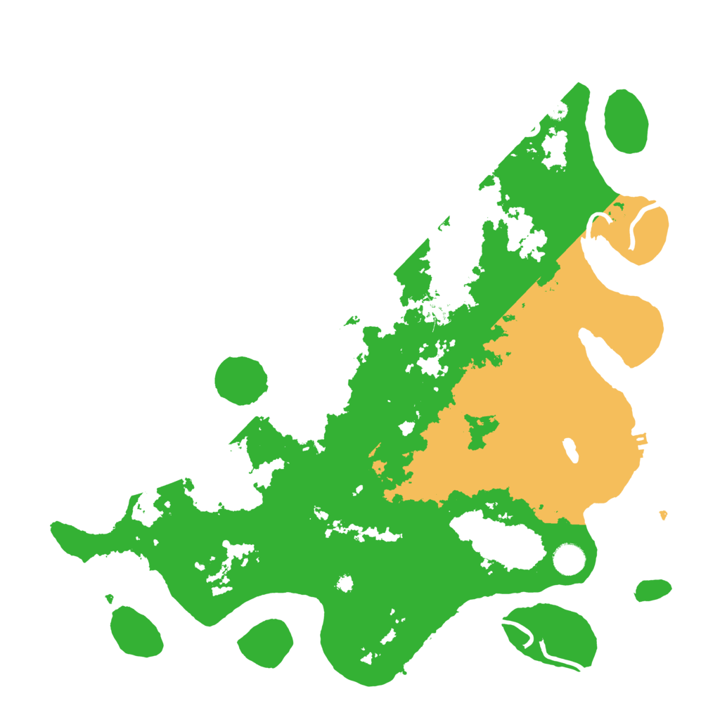 Biome Rust Map: Procedural Map, Size: 4000, Seed: 1108509