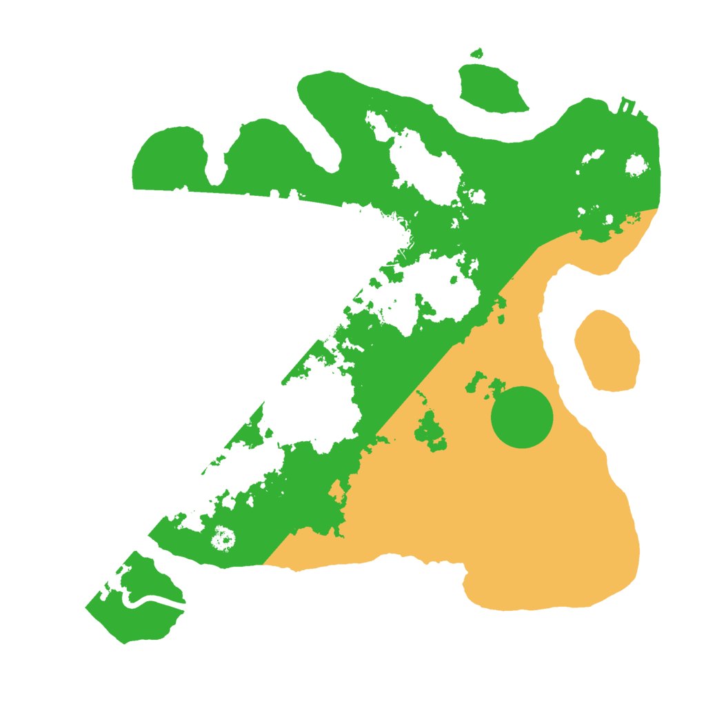 Biome Rust Map: Procedural Map, Size: 3000, Seed: 1184578774