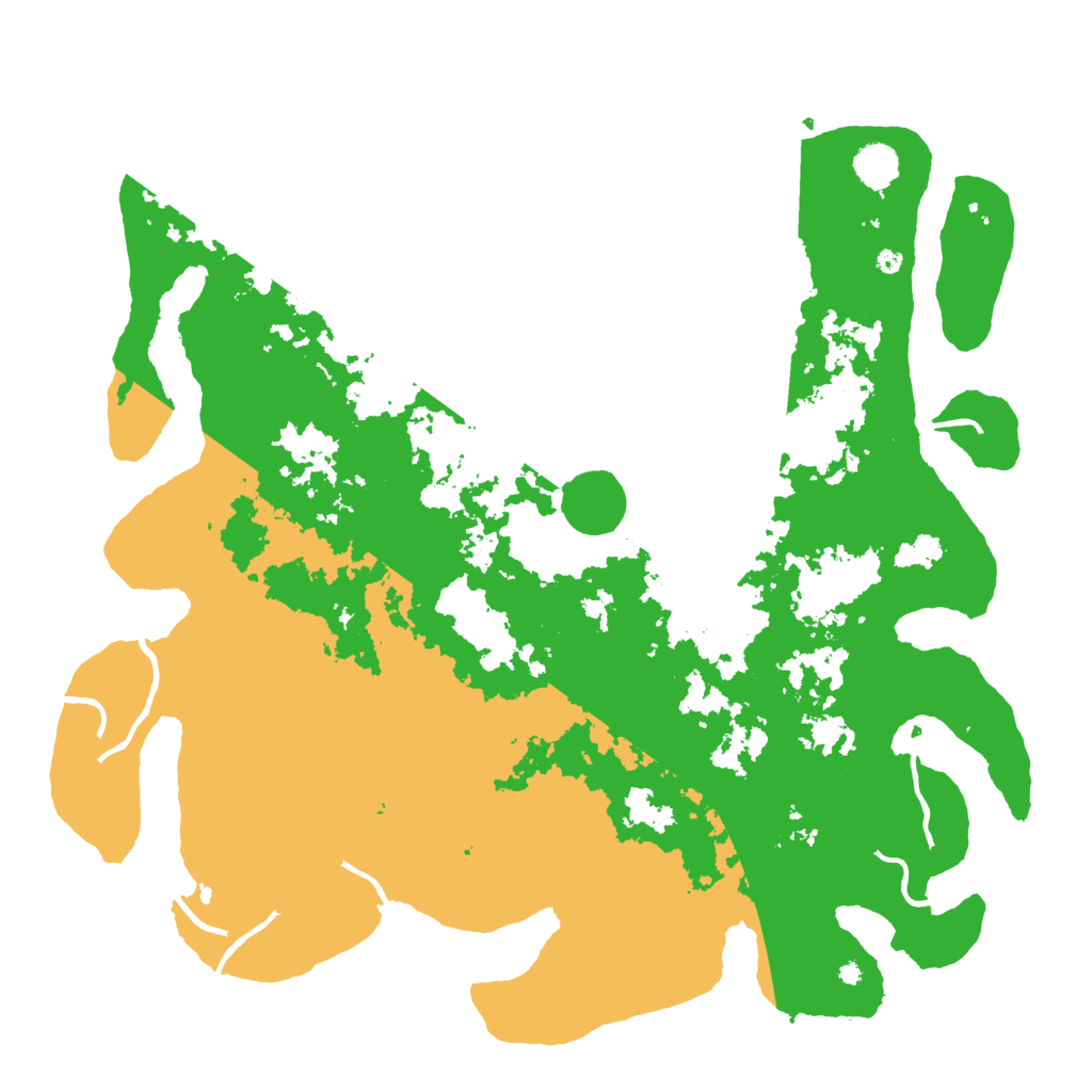 Biome Rust Map: Procedural Map, Size: 4500, Seed: 133753