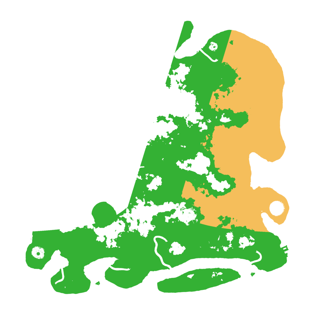 Biome Rust Map: Procedural Map, Size: 3800, Seed: 1655688956