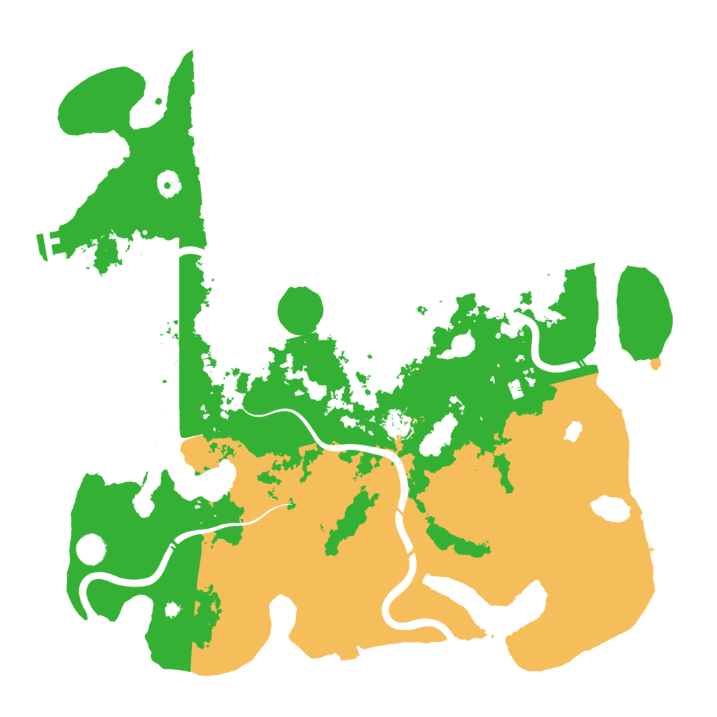 Biome Rust Map: Procedural Map, Size: 4250, Seed: 1120623982