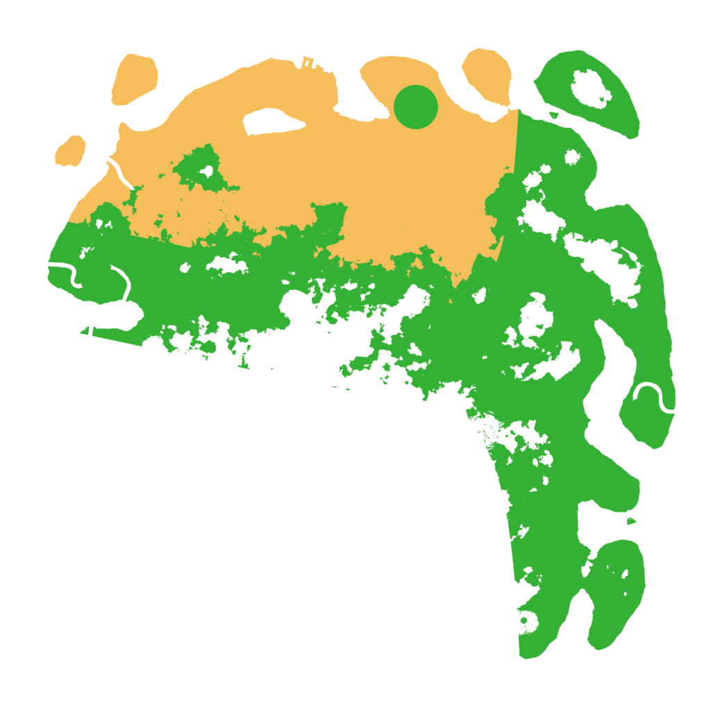 Biome Rust Map: Procedural Map, Size: 4250, Seed: 1630164780