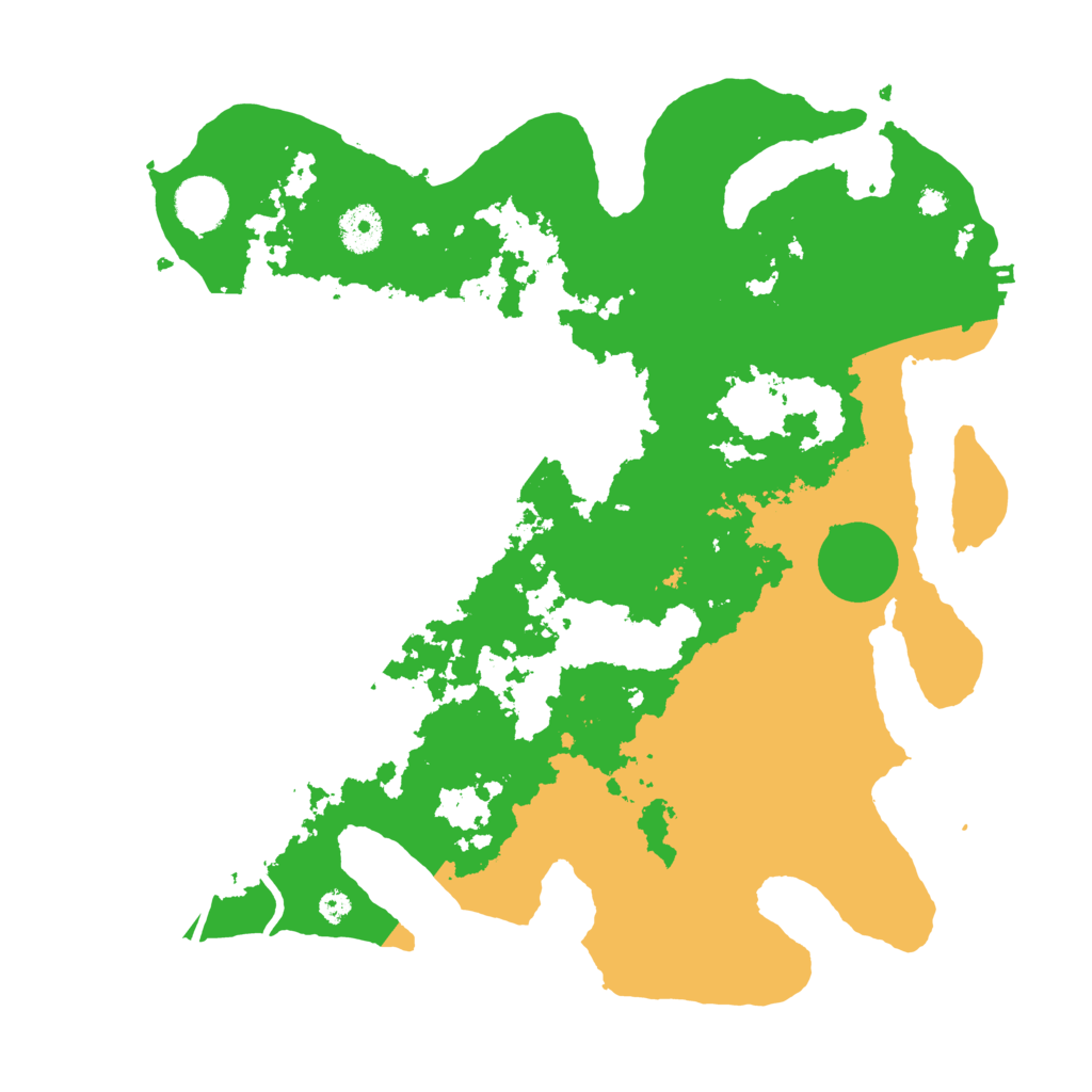 Biome Rust Map: Procedural Map, Size: 3600, Seed: 514644582