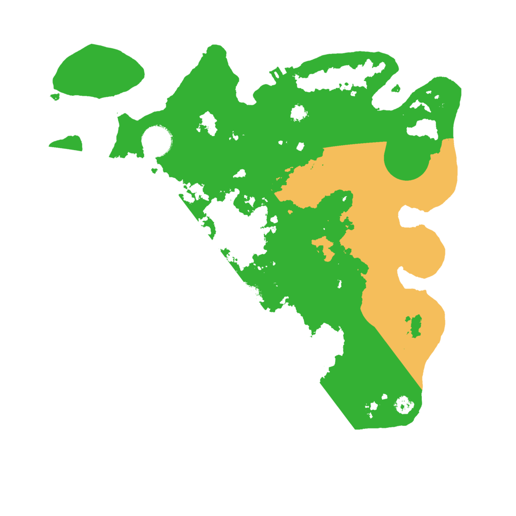 Biome Rust Map: Procedural Map, Size: 3000, Seed: 240673