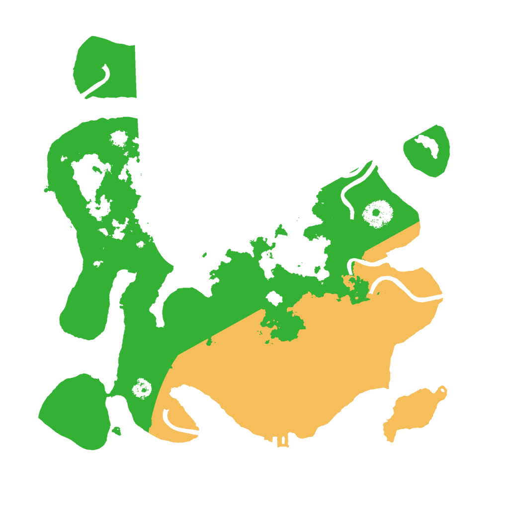 Biome Rust Map: Procedural Map, Size: 2750, Seed: 6415892