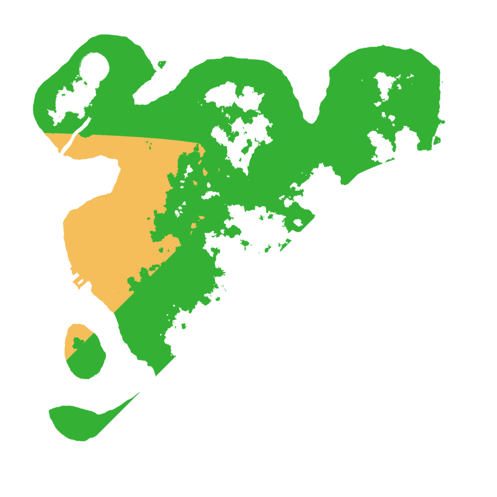 Biome Rust Map: Procedural Map, Size: 3000, Seed: 57846859