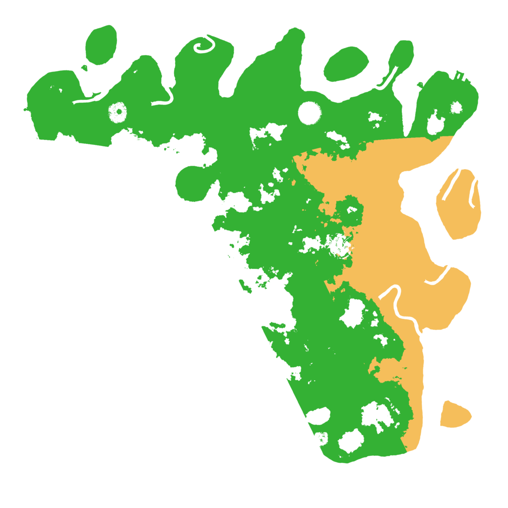 Biome Rust Map: Procedural Map, Size: 3900, Seed: 497324795