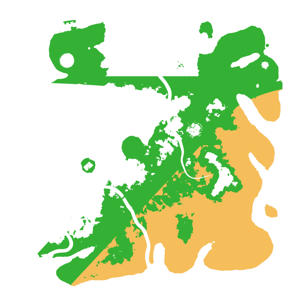 Biome Rust Map: Procedural Map, Size: 3750, Seed: 2058882314