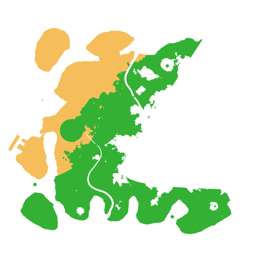 Biome Rust Map: Procedural Map, Size: 3000, Seed: 573859219