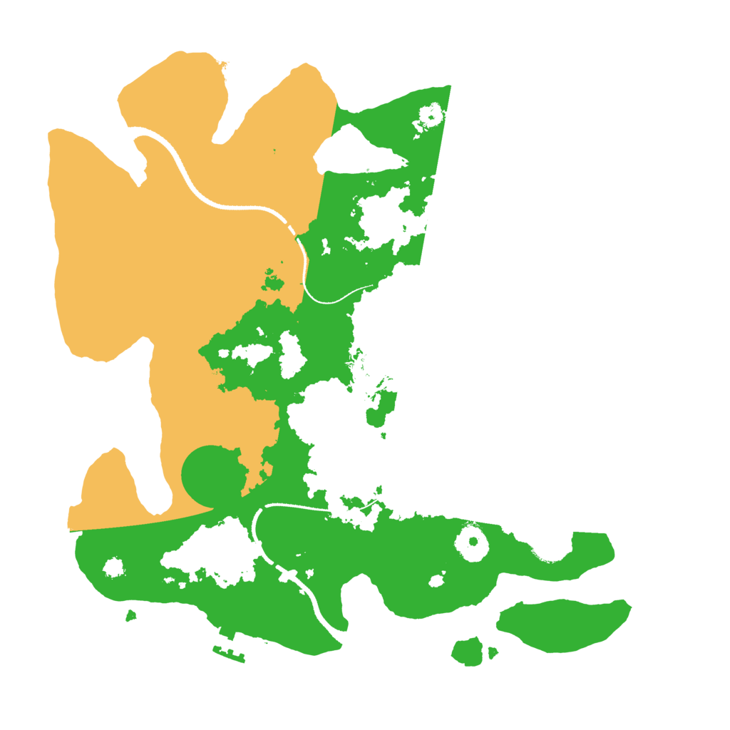 Biome Rust Map: Procedural Map, Size: 3250, Seed: 1545980832