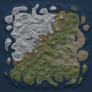 Thumbnail Rust Map: Procedural Map, Size: 5000, Seed: 294832577, 17 Monuments