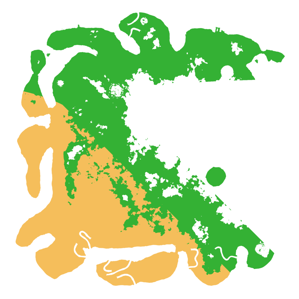 Biome Rust Map: Procedural Map, Size: 4250, Seed: 77362308