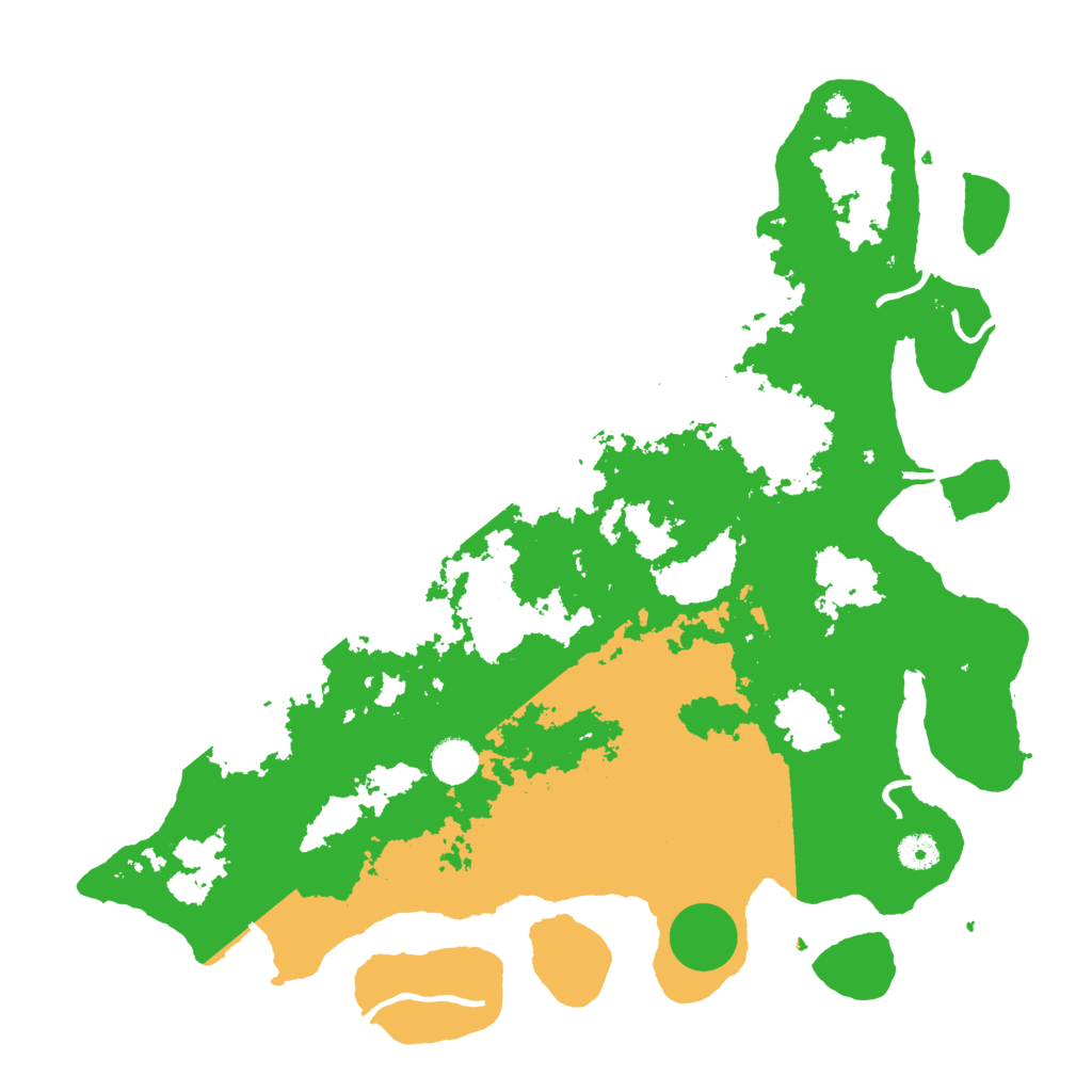 Biome Rust Map: Procedural Map, Size: 4250, Seed: 183370124